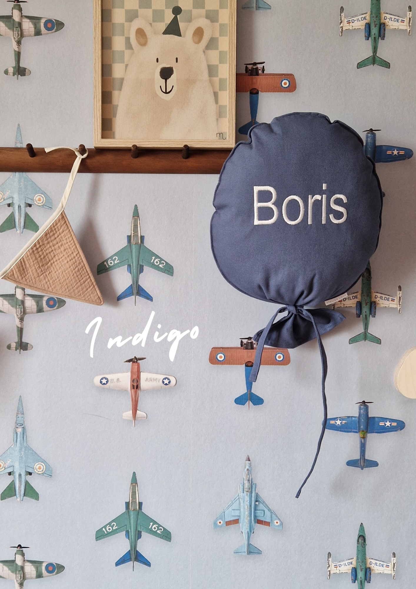 Gepersonaliseerde katoenen ballon