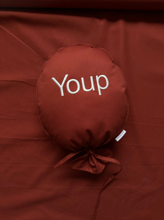 Rust katoen - gepersonaliseerde ballon