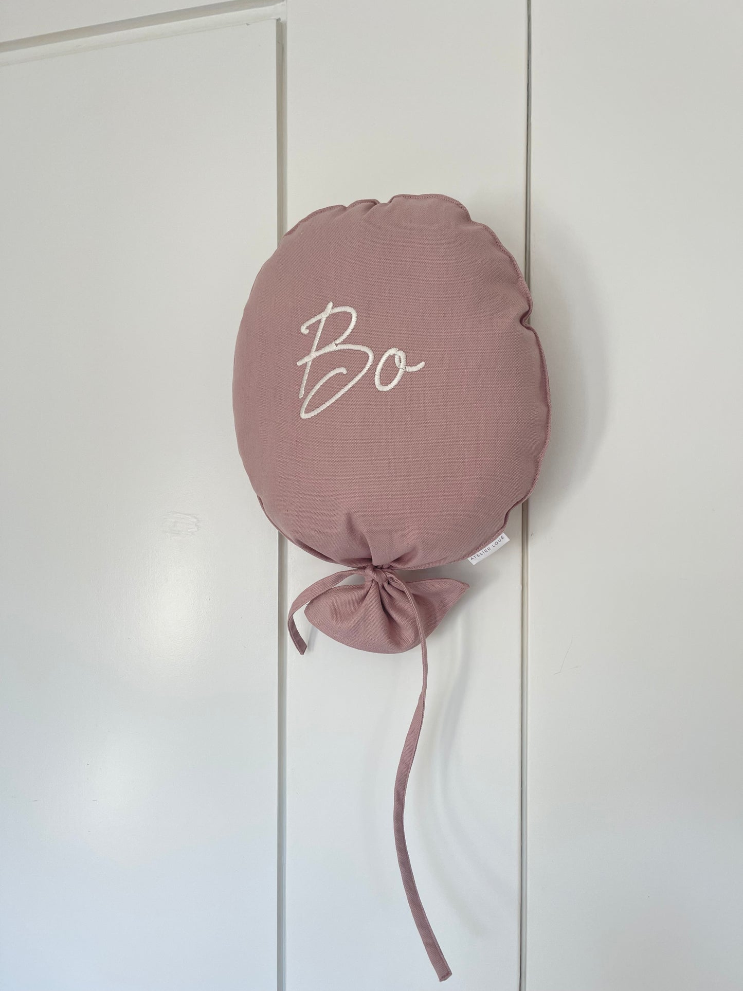 Rosey katoen - gepersonaliseerde ballon