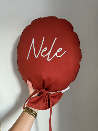 Rust katoen - gepersonaliseerde ballon