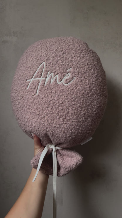 Rosey teddy - gepersonaliseerde ballon